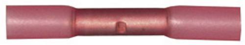 Vogt Verbindungstechnik 3735h Stoßverbinder mit Schrumpfschlauch 0.705mm² 1mm² Vollisoliert Rot