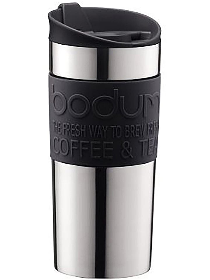 bodum Thermobecher "Travel Mug" in Schwarz - 350 ml - onesize