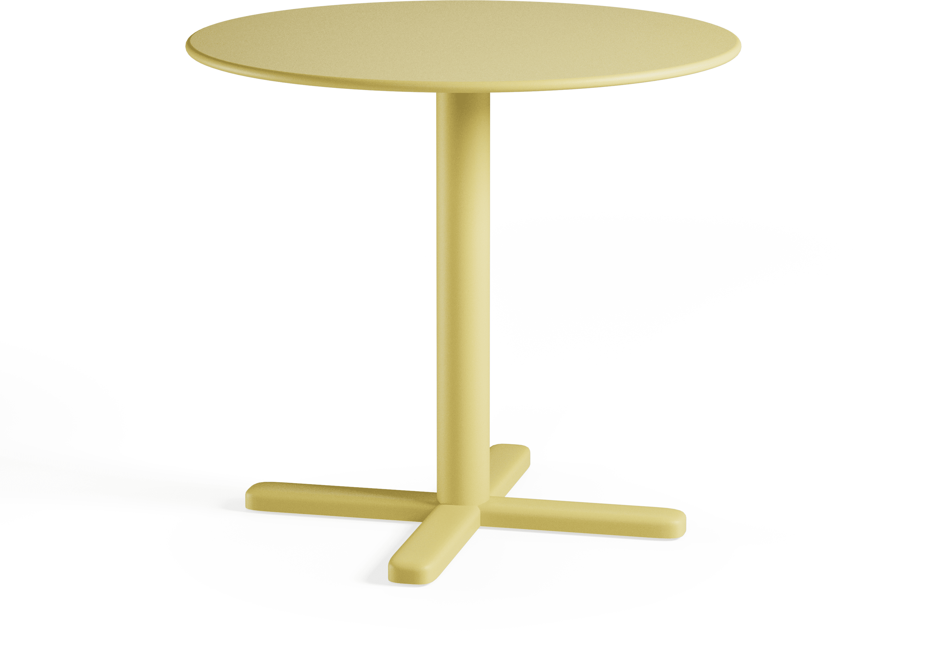 Emu Darwin 849 Tisch rund 80 (vanillegelb (83, VANILLA YELLOW)) vanillegelb (83, VANILLA YELLOW)