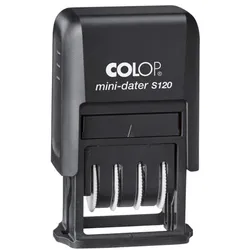 Colop Datumstempel »Mini-Dater S 120« deutsch schwarz