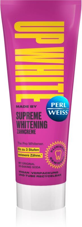 Perl Weiss Up White Supreme Whitening dentifrice blanchissant 75 ml