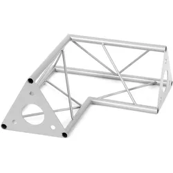 DECOTRUSS SAC-21 Ecke 2-Weg 90° silber