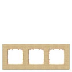 Siemens Schalterprogramm 3fach Rahmen Delta Holz 5TG11034 1 St.