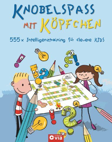 Jürgen Brück - Knobelspaß mit Köpfchen: 555 x Intelligenztraining für clevere Kids - Preis vom 11.10.2026 15:43:13 h