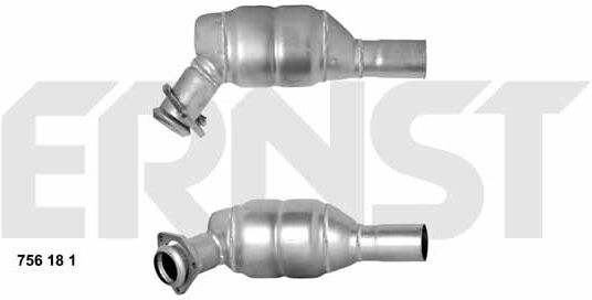 Ernst Katalysator Set 756181 Hinten Für Bmw