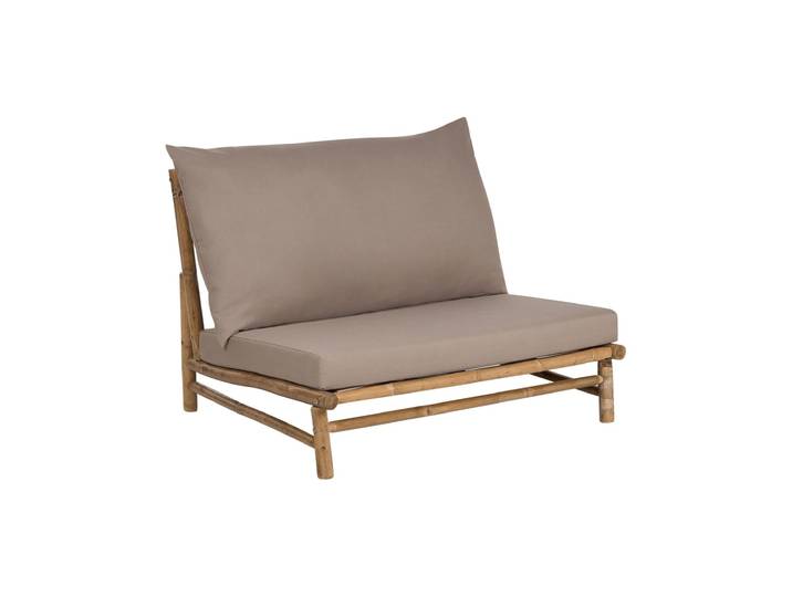 Fauteuil en bambou marron h74