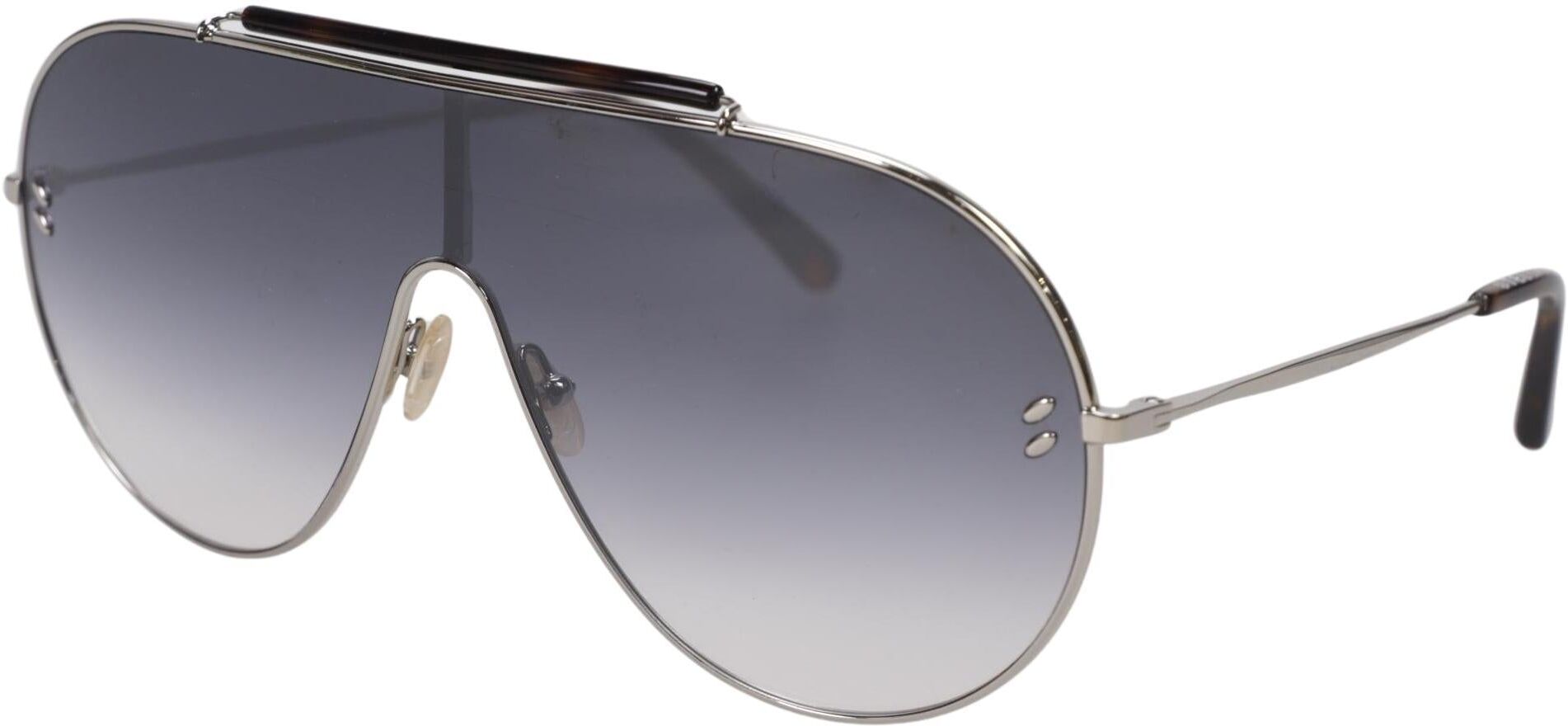 Stella McCartney Damen Sonnenbrille, Silber - Second Hand