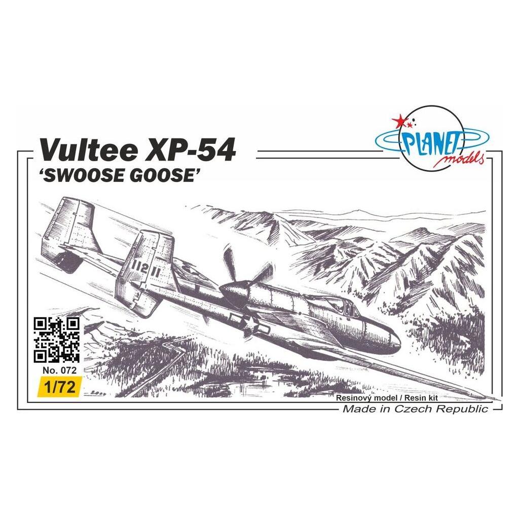 Planet Models Vultee XP-54 "Swoose Goose " (129-PLT072)
