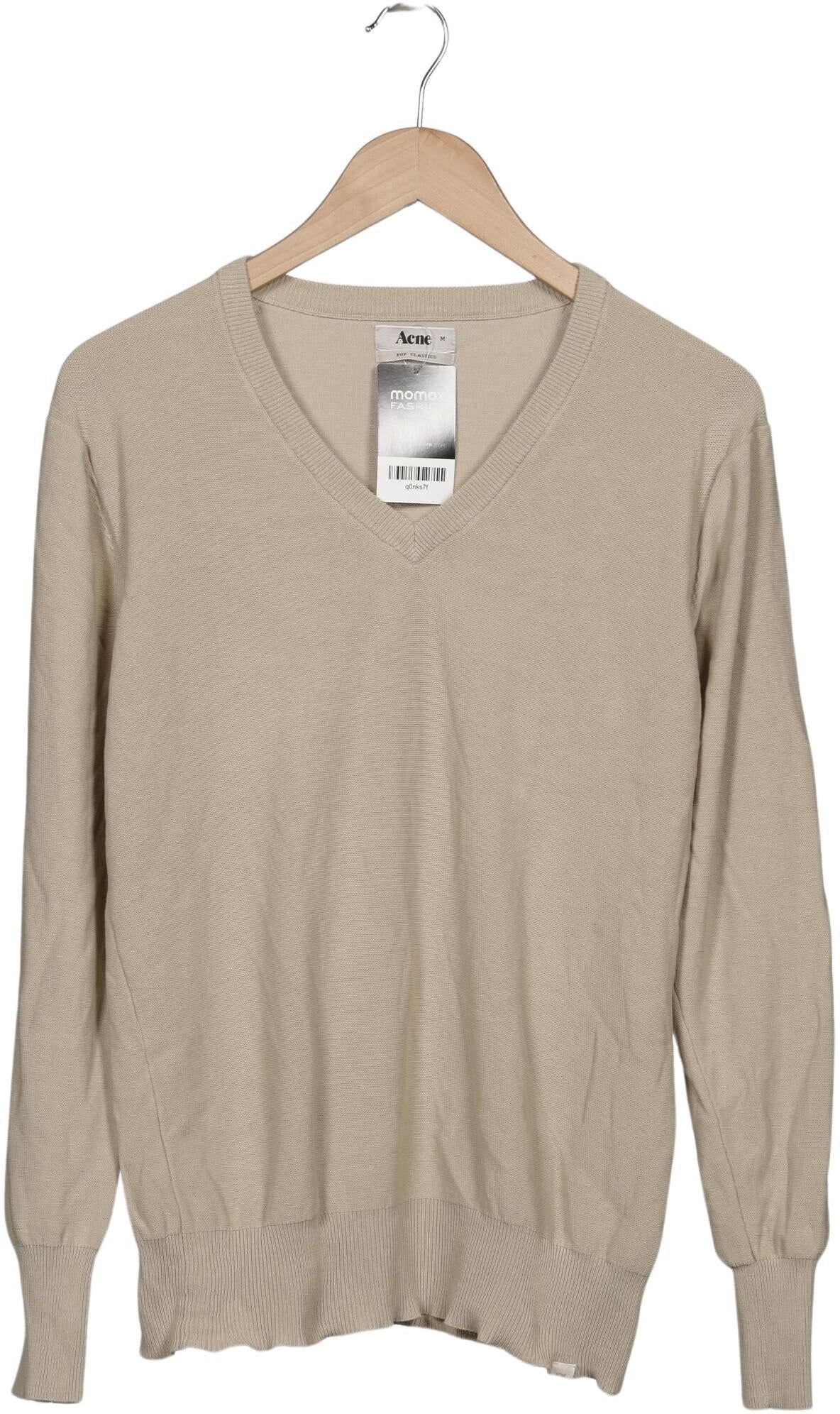 Acne Studios Herren Pullover, Hellgrün, Gr. M, Baumwolle - Second Hand