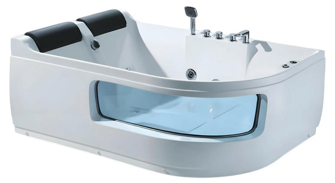 Bad Blubberbad Luxuswanne Whirlpool Wanne Badewanne Wellnesswanne 180x130 cm
