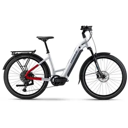 Haibike Trekking 7 Low 2026 - soft grey/red/blue glänzend