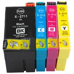 Kompatibles XL-Druckerpatronen Set wie Epson T2791 & T2712, T2713, T2714, T27XL, 27XL