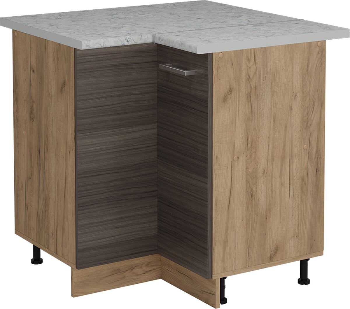 Vicco R-Line Hoekkast Edel grijs