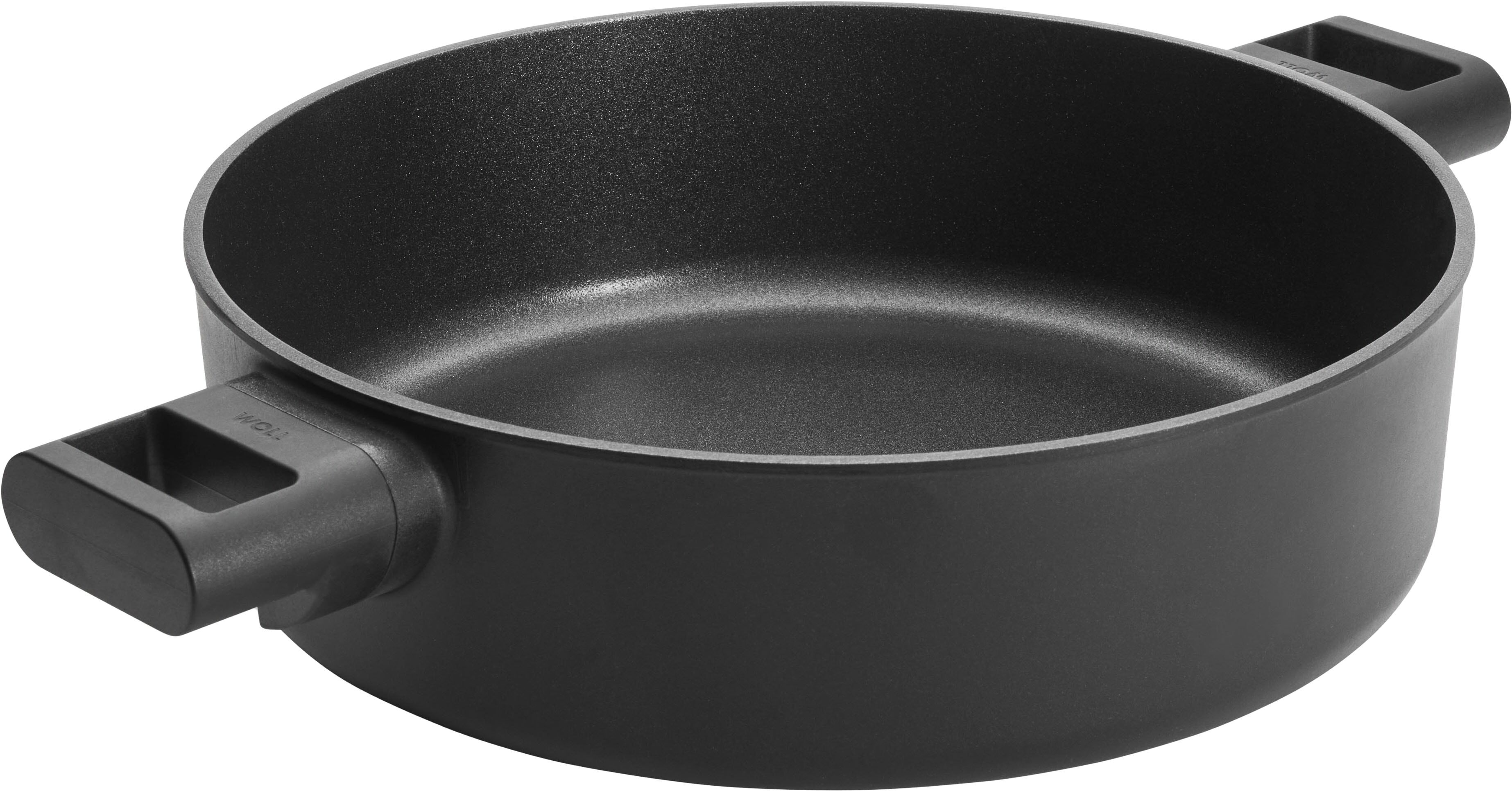 Kasserolle WOLL "MADE IN GERMANY - Eco Logic QXR", schwarz, Ø:28cm, Töpfe, Kasserolle