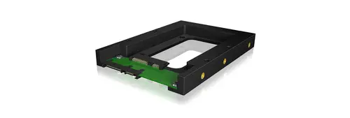 ICY BOX Einbaurahmen IcyBox HDD/SSD Konverter 2 3.5 Zoll Festplatten-Einbaurahmen auf 2.5 Zoll