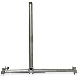 Televes Dachsparrenhalter SPAHA 48/900E 87-120cm Rohrlänge 900mm, TV Zubehör, Silber