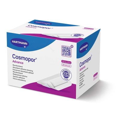 Cosmopor Advance Wundverband 5x7,2 cm 25 St Pflaster