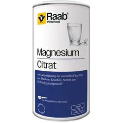 Raab Vitalfood Magnesiumcitrat Pulver 340 g
