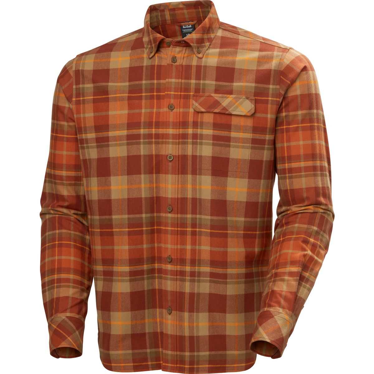 Helly Hansen Classic Check LS Shirt iron oxide shore plaid (301) S 62923_301-S
