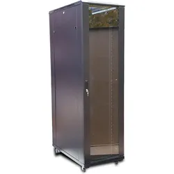 Extralink EX.8611 Rack 42U Freistehendes Gestell (42 HE, 19 Zoll Rack), Serverschrank, Schwarz