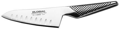 Global GS-55 12cm Fluted Blade Oriental Santoku Knife