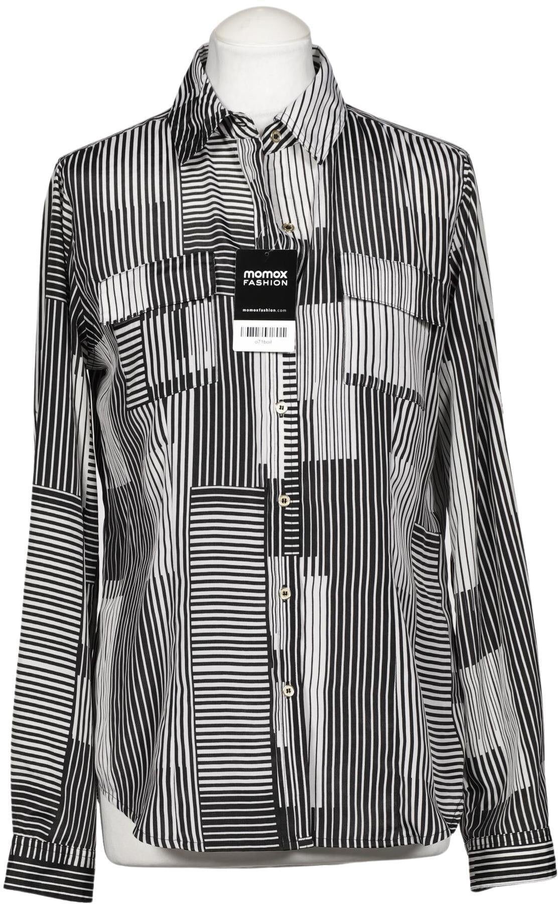 Calvin Klein Damen Bluse, Mehrfarbig, Gr. S, Synthetik - Second Hand