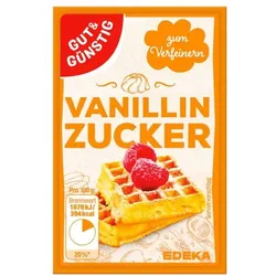 Gut & Günstig Vanillinzucker 15 Portionsbeutel