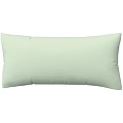 Schlafgut Woven Satin Bettwäsche Kissenbezug einzeln 40x80 cm | green-light - grün