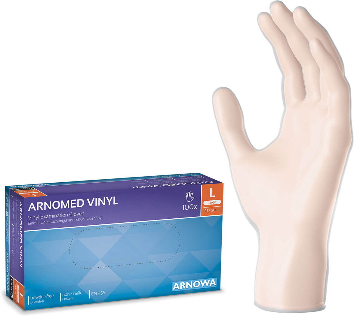 MyBrand ARNOMED Vinyl PF Einmalhandschuhe