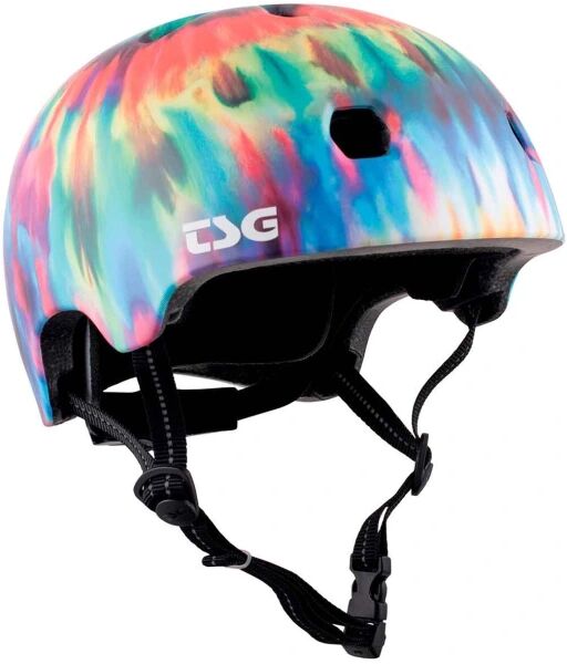Skate Helmet TSG Meta Graphic Design (L/XL - Tie Dye)  - Red;Blue;Green - Size: Large