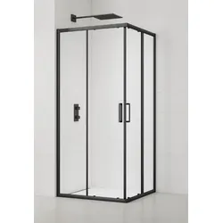 SAT TEX Quadratische Duschkabine 100x100 cm SATTEXQ100C