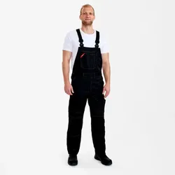 Combat Latzhose, schwarz, Gr. 52 - schwarz - 52