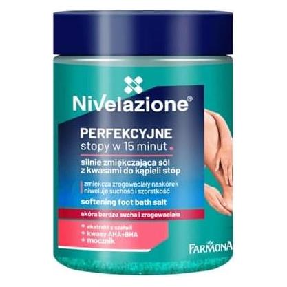 Farmona Nivelazione Strongly Softening Bath Salt With Acids For Foot Bath 350g (Fussbad, 350 g) (57906941)