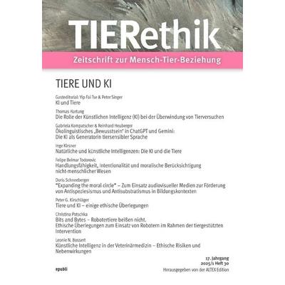 TIERethik (17. Jahrgang 2025/1), Taschenbuch von Altex Edition, Epubli, 978-3-8190-6811-9
