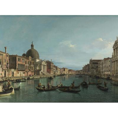 Fototapete PAPERMOON "ABSTRAKT DESIGN-ALTSTADT VENEDIG MALEREI", bunt, B:5m L:2,8m, Vlies, Tapeten