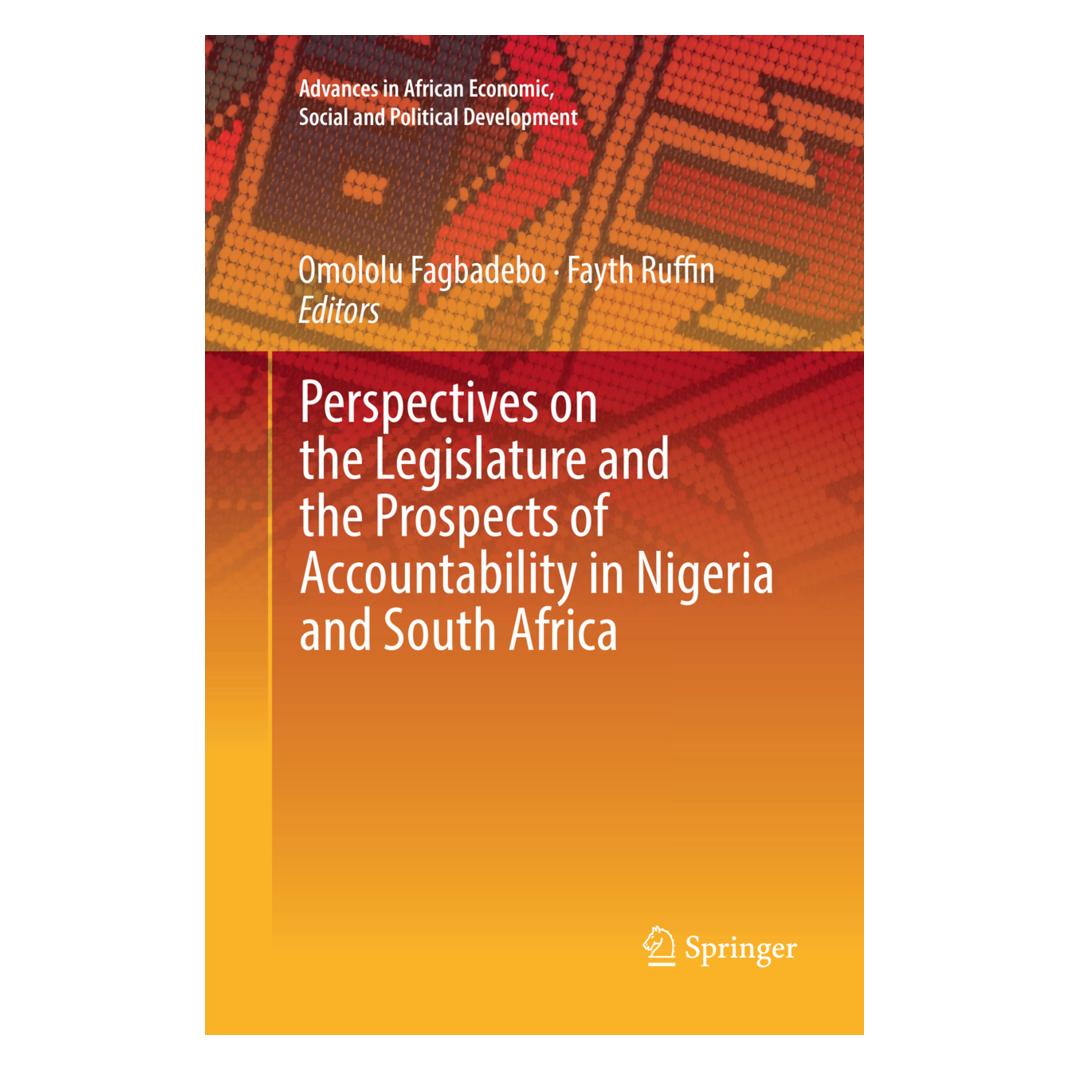 Springer Perspectives on the Legislature and the Prospects of Accountability in Nigeria and South Africa (Englisch, Softcover, Fayth Ruffin, Omololu Fagbadebo) (56090420)