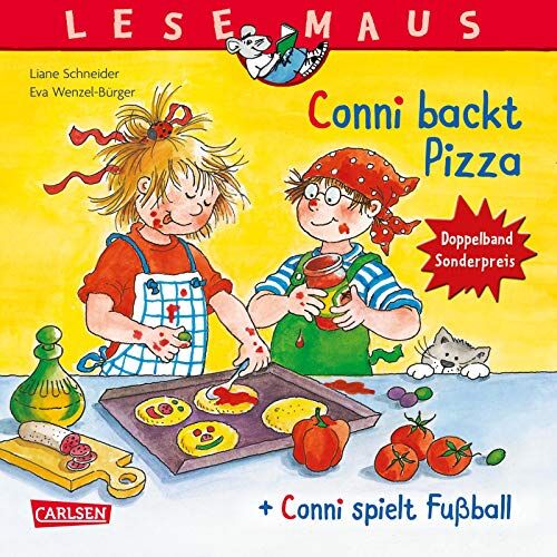 Liane Schneider - LESEMAUS 204: Conni backt Pizza + Conni spielt Fußball Conni Doppelband: Sonderpreis € 5,00 (statt € 7,98) (204) - Preis vom 14.10.2026 23:07:16 h
