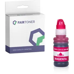 Kompatibel für Canon Pixma G 3416 (0665C001 / GI-490M) Tintentank Magenta