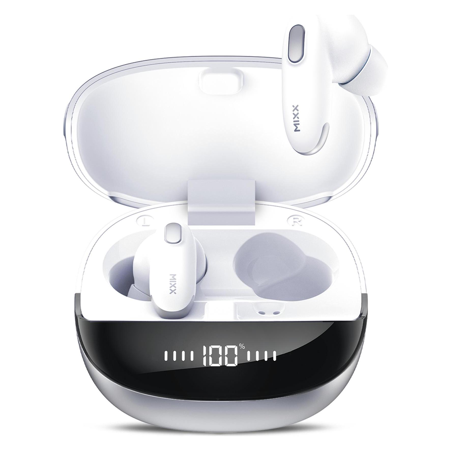 Mixx Kopfhörer Mini Charge 2 In-Ear TWS Qi Weiss (Kabellos) (SBMC-02-WH-448)