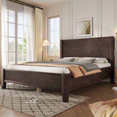 Wood Decoration Platform Bed