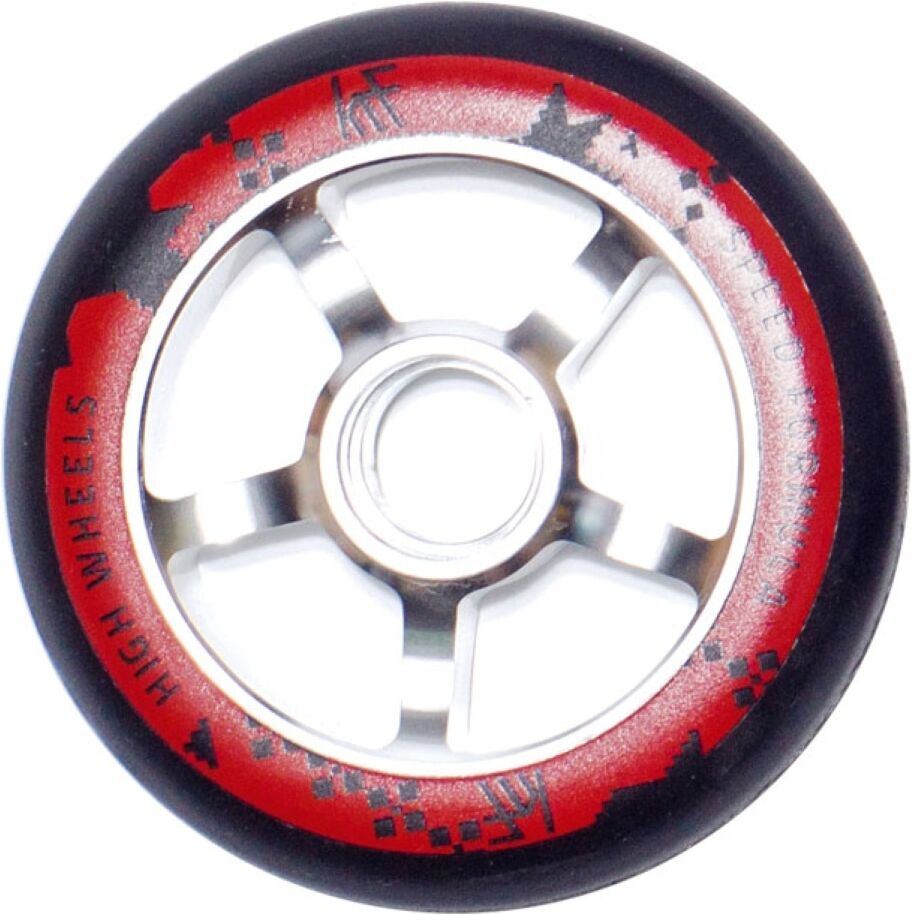 KRF Rueda para scooter 100 mm 88A AGR ALU . Negro