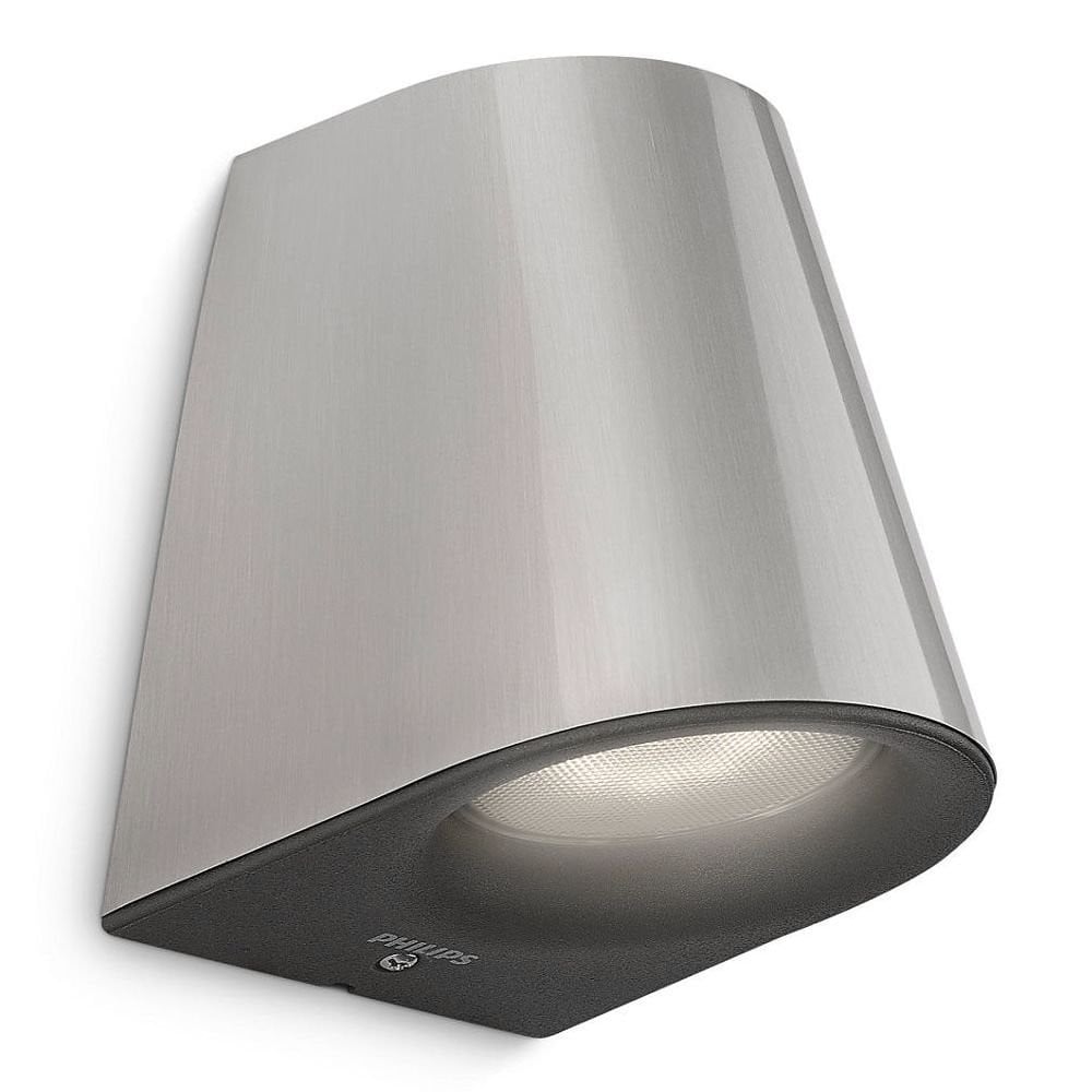 Philips MyGarden Virga LED Downlight voor buiten, Grijs/Zilver