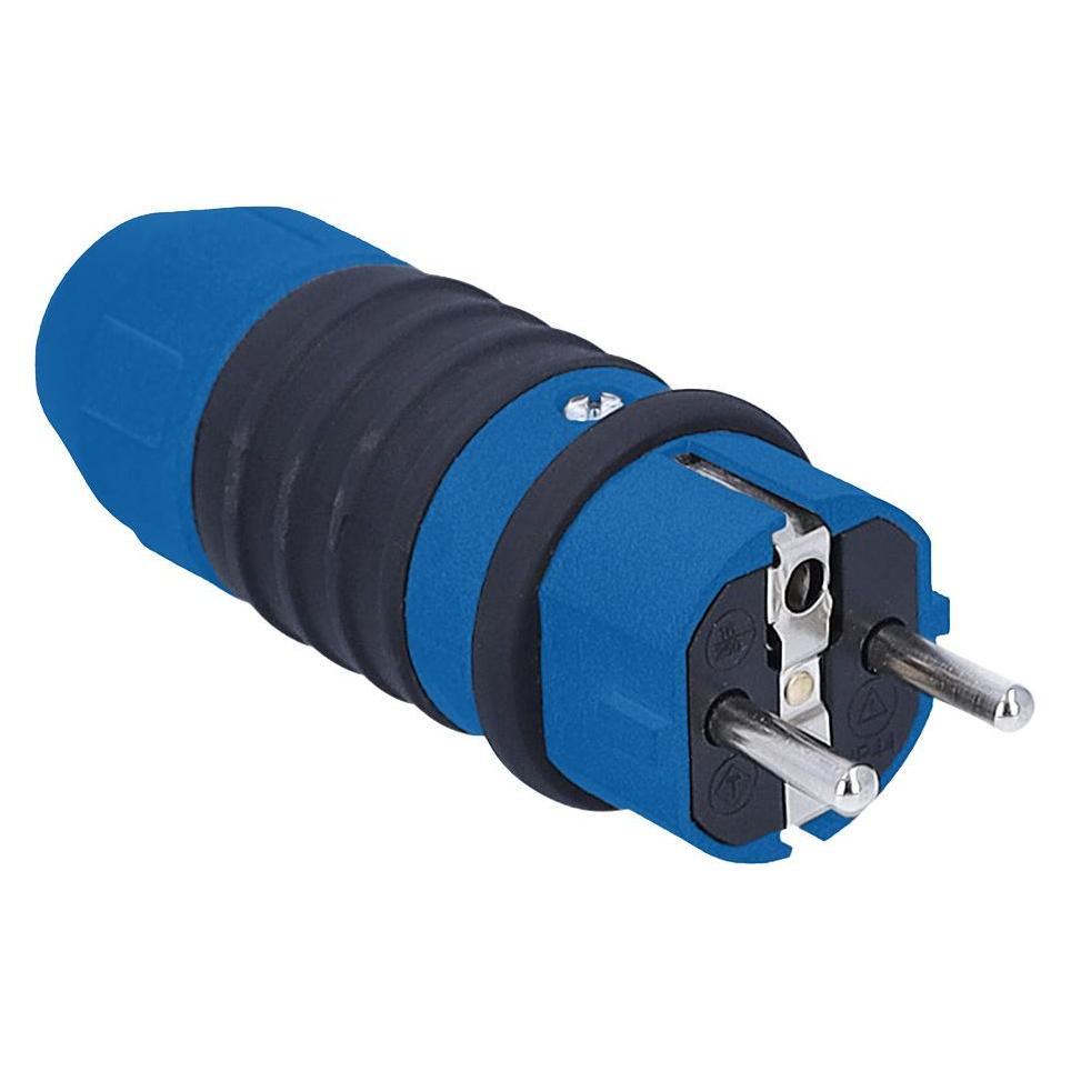 As - Schwabe AS Schwabe 62300 Schutzkontaktstecker 230 V Schwarz, Blau IP54 (62300)
