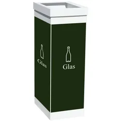 Paperflow Mülltrennsystem für Glas 60 L Weiβ