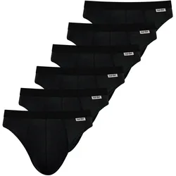 NUR DER Herren Slip Cotton Stretch 6er Pack