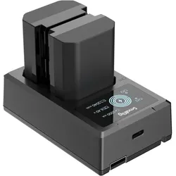 SmallRig 3824 NP-FZ100 Kit (Kamera Akku, Kamera Akku Ladegerät), Kamera Stromversorgung, Schwarz