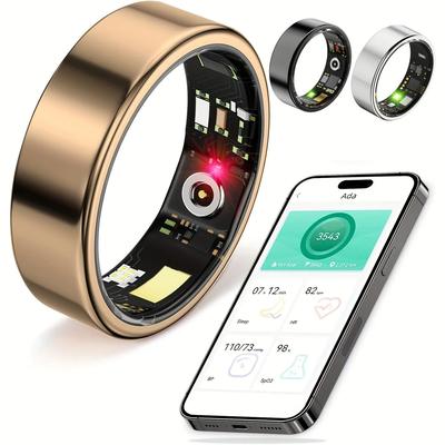 Health & Fitness Smart Ring Precision Sleep Tracking & Motion Monitoring black 12