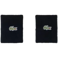 Lacoste, Unisex, Schweissband, Handgelenksbandage und Stirnband, Schwarz