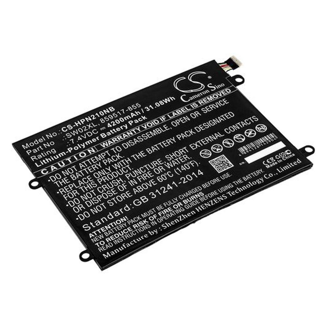 NoName Battery for HP Notebook x2 etc (HPN210NB)