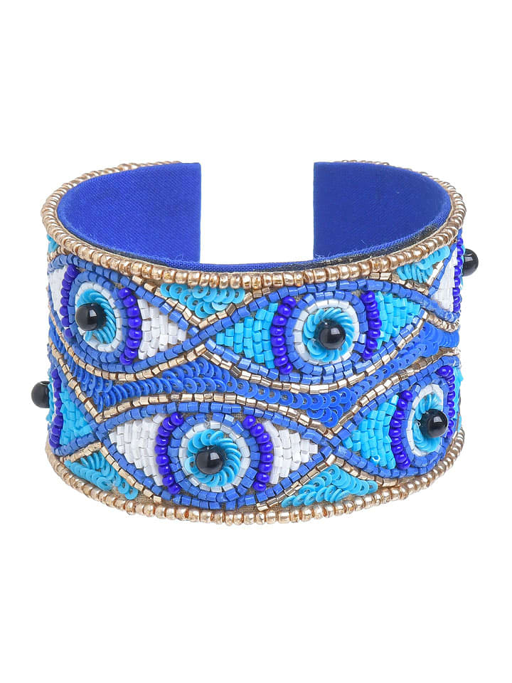 BLE Armspange in Blau - onesize